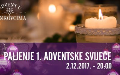 Paljenje adventskih svijeća uz prigodni program