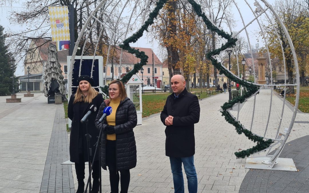 Vinkovci od subote u božićnom raspoloženju: Sve počinje paljenjem prve adventske svijeće i Kućicom bake Eve